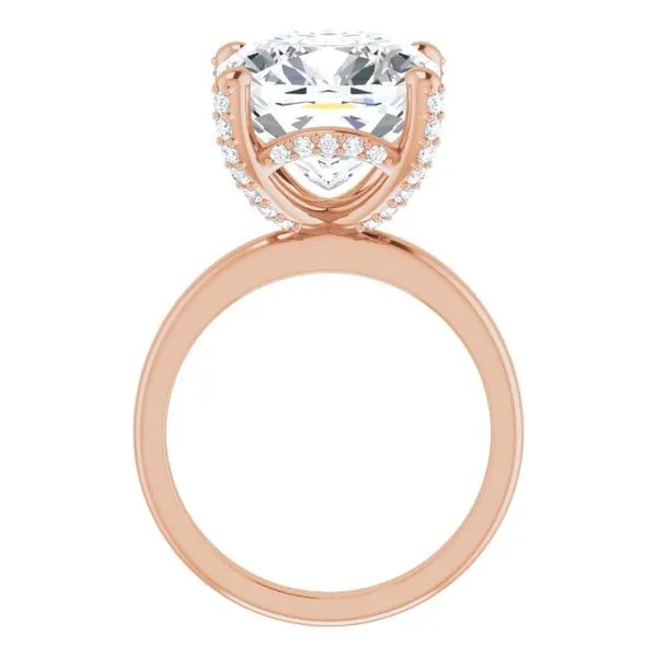 Accented Engagement Ring Image 2 Jimmy Smith Jewelers Decatur, AL