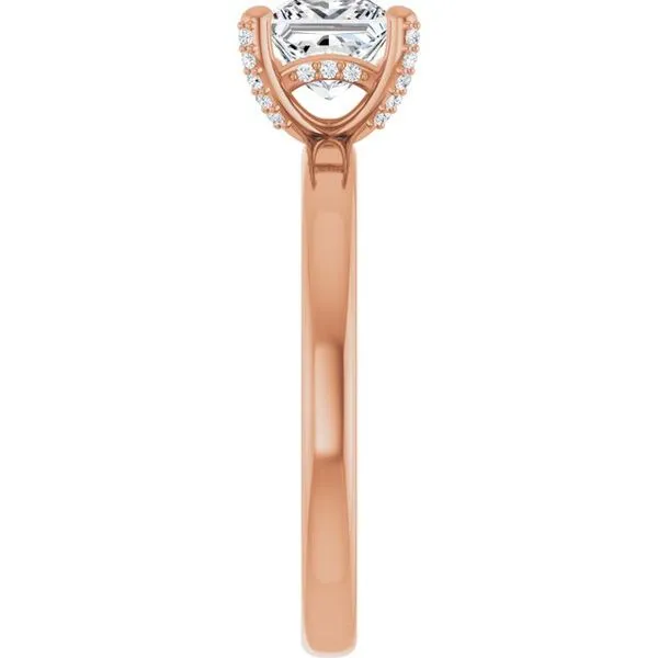 Accented Engagement Ring Image 4 Morin Jewelers Southbridge, MA