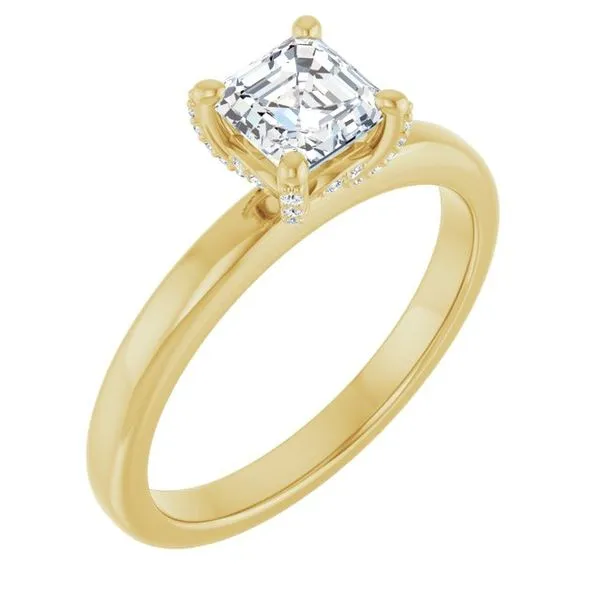 Accented Engagement Ring J. Thomas Jewelers Rochester Hills, MI