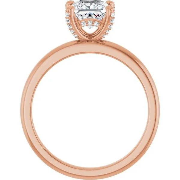 Accented Engagement Ring Image 2 Austin's Fine Diamonds & Jewelry Lyndhurst, NJ