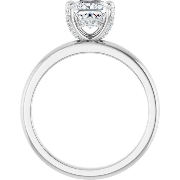 Accented Engagement Ring Image 2 Arezzo Jewelers Elmwood Park, IL