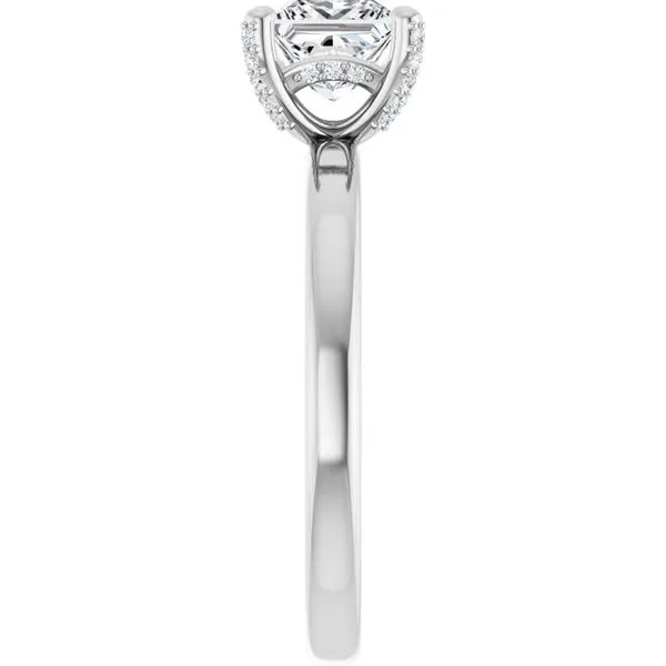 Accented Engagement Ring Image 4 Paul James Jewelers Angels Camp, CA