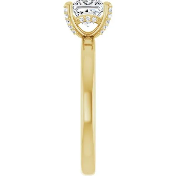 Accented Engagement Ring Image 4 Futer Bros Jewelers York, PA