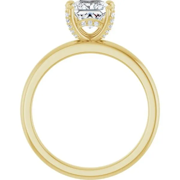 Accented Engagement Ring Image 2 Clater Jewelers Louisville, KY