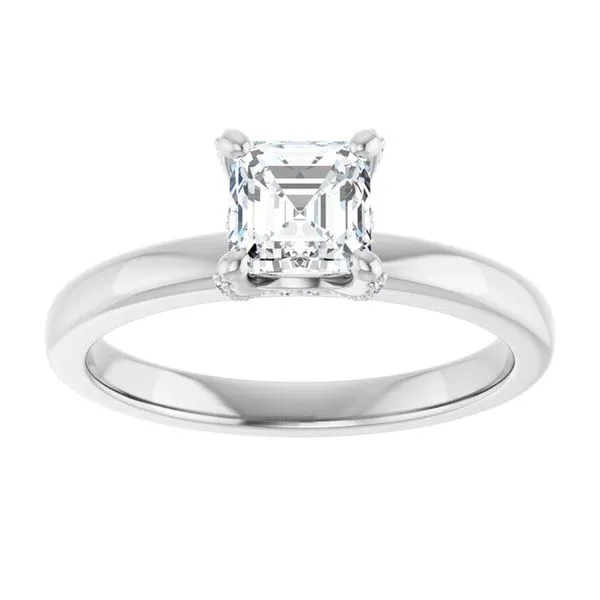 Accented Engagement Ring Image 3 Paul James Jewelers Angels Camp, CA