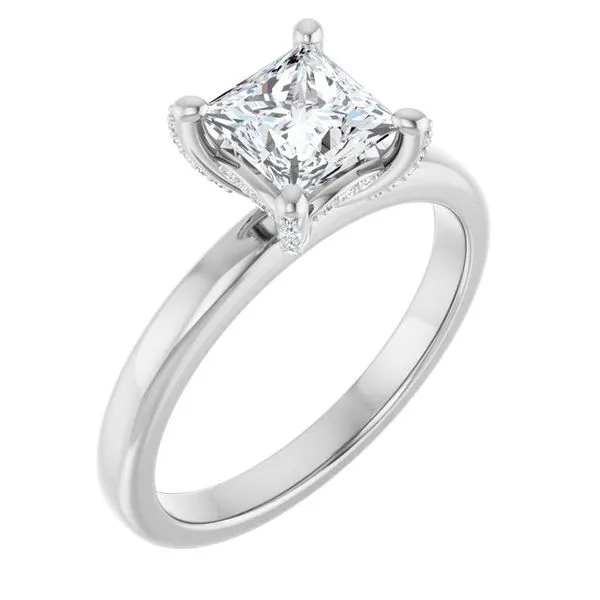 Accented Engagement Ring Jimmy Smith Jewelers Decatur, AL