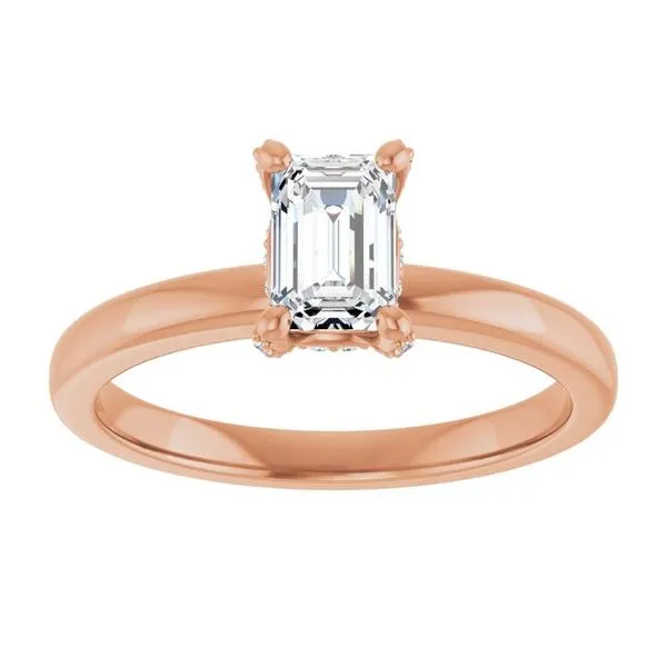 Accented Engagement Ring Image 3 Jimmy Smith Jewelers Decatur, AL