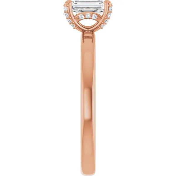 Accented Engagement Ring Image 4 Paul James Jewelers Angels Camp, CA