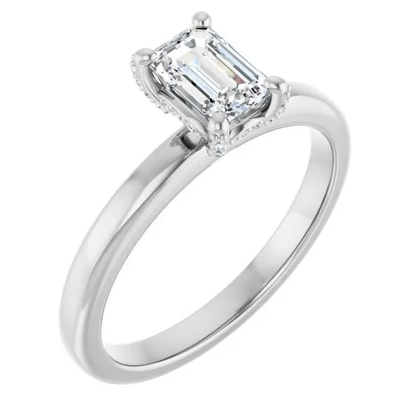 Accented Engagement Ring Don's Jewelry & Design Washington, IA