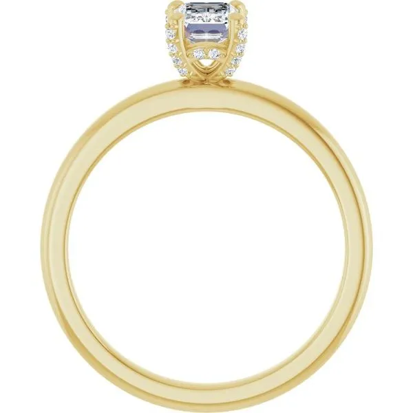 Accented Engagement Ring Image 2 Ocean View Jewelers Millville, DE