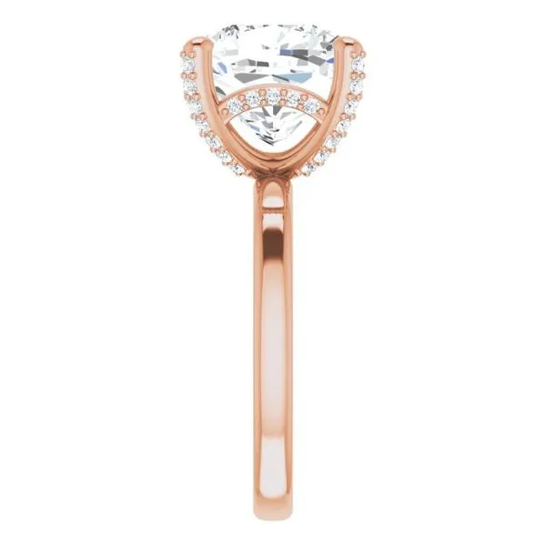 Accented Engagement Ring Image 4 JF Jones Jewelers Rochester, NY