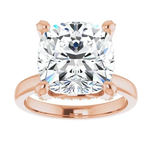 Accented Engagement Ring Image 3 Don's Jewelry & Design Washington, IA