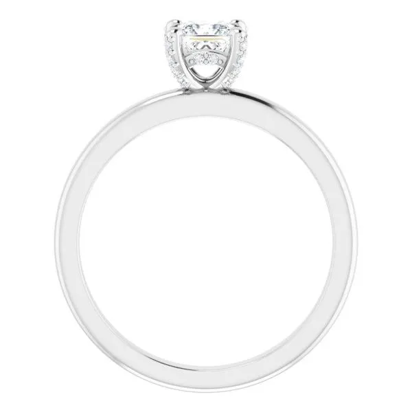 Accented Engagement Ring Image 2 JF Jones Jewelers Rochester, NY