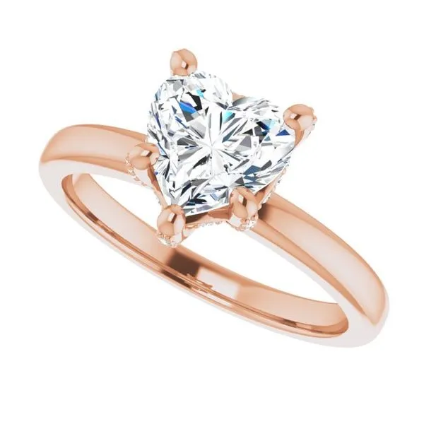 Accented Engagement Ring Image 5 J. Thomas Jewelers Rochester Hills, MI