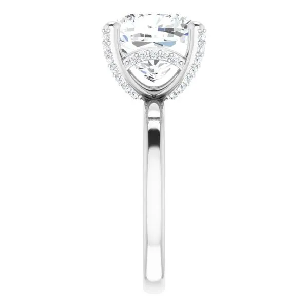 Accented Engagement Ring Image 4 Futer Bros Jewelers York, PA