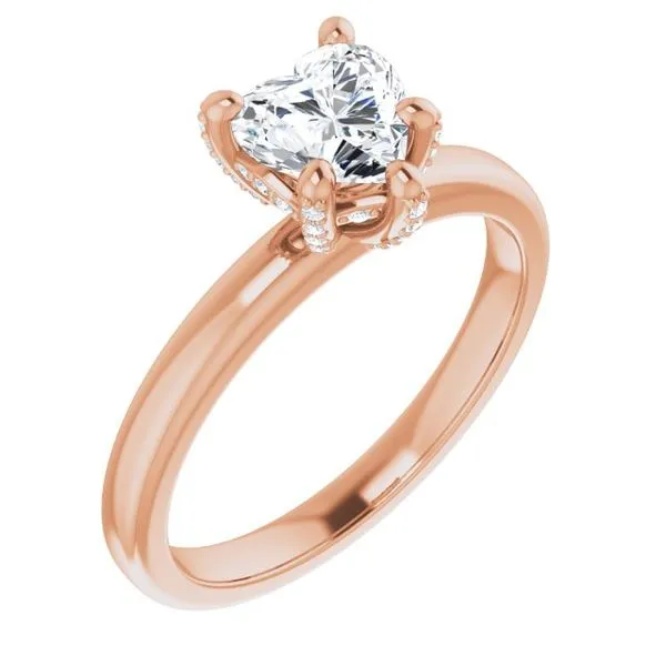 Accented Engagement Ring Don's Jewelry & Design Washington, IA