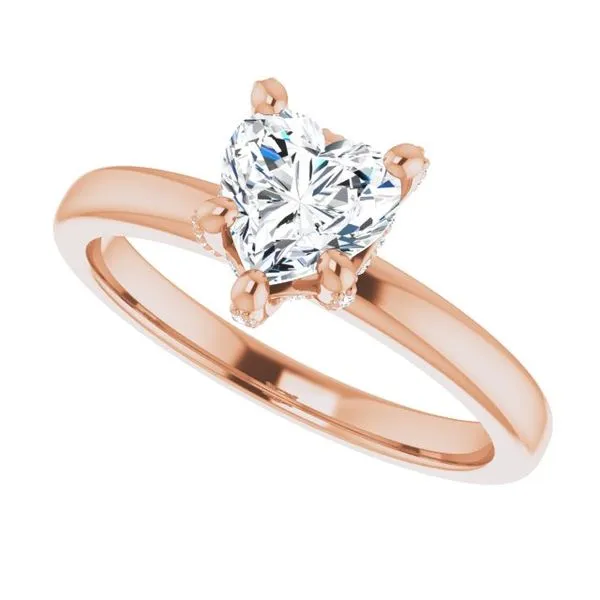 Accented Engagement Ring Image 5 J. Thomas Jewelers Rochester Hills, MI