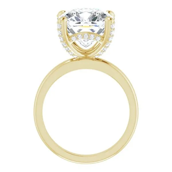 Accented Engagement Ring Image 2 Ocean View Jewelers Millville, DE