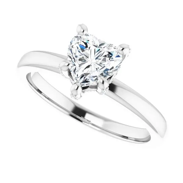 Accented Engagement Ring Image 5 Ocean View Jewelers Millville, DE