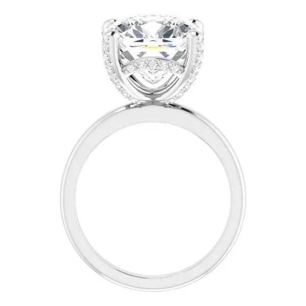 Accented Engagement Ring Image 2 Natale Jewelers Sewell, NJ