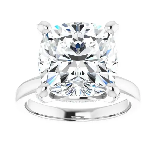 Accented Engagement Ring Image 3 Natale Jewelers Sewell, NJ