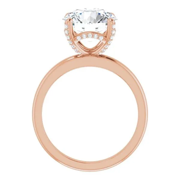 Accented Engagement Ring Image 2 J. Thomas Jewelers Rochester Hills, MI