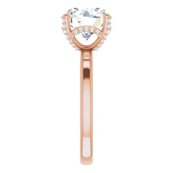 Accented Engagement Ring Image 4 Futer Bros Jewelers York, PA