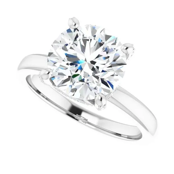 Accented Engagement Ring Image 5 Futer Bros Jewelers York, PA