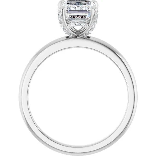 Accented Engagement Ring Image 2 Austin's Fine Diamonds & Jewelry Lyndhurst, NJ