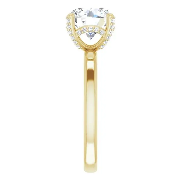 Accented Engagement Ring Image 4 Ocean View Jewelers Millville, DE