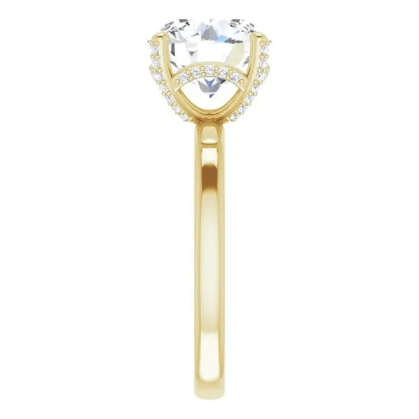 Accented Engagement Ring Image 4 Mark Jewellers La Crosse, WI