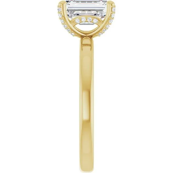 Accented Engagement Ring Image 4 Don's Jewelry & Design Washington, IA