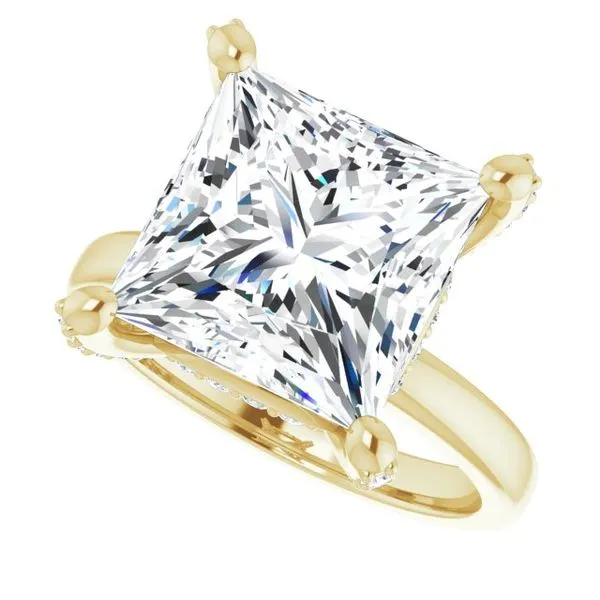 Accented Engagement Ring Image 5 Futer Bros Jewelers York, PA