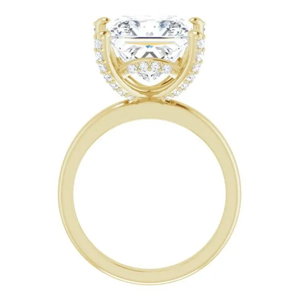 Accented Engagement Ring Image 2 J. Thomas Jewelers Rochester Hills, MI