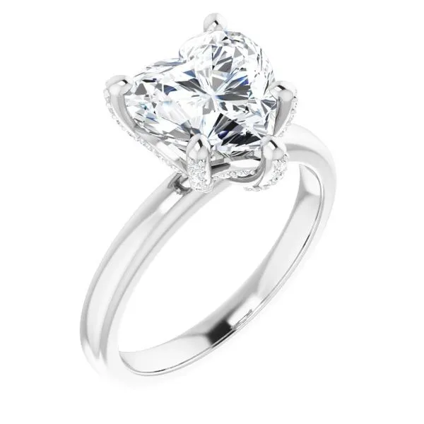 Accented Engagement Ring Don's Jewelry & Design Washington, IA