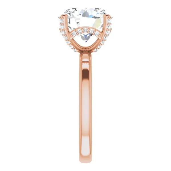 Accented Engagement Ring Image 4 Ocean View Jewelers Millville, DE