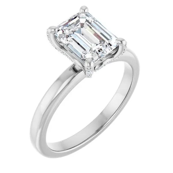 Accented Engagement Ring Don's Jewelry & Design Washington, IA