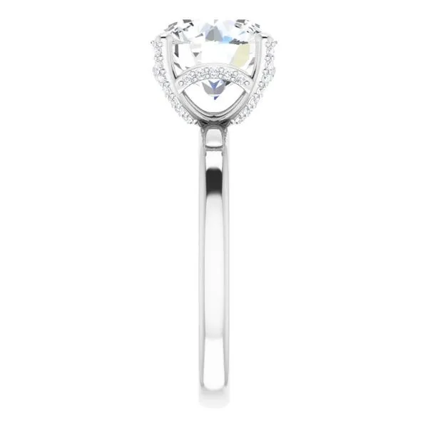 Accented Engagement Ring Image 4 Paul James Jewelers Angels Camp, CA