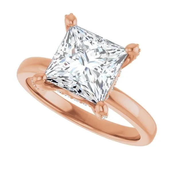 Accented Engagement Ring Image 5 Ocean View Jewelers Millville, DE