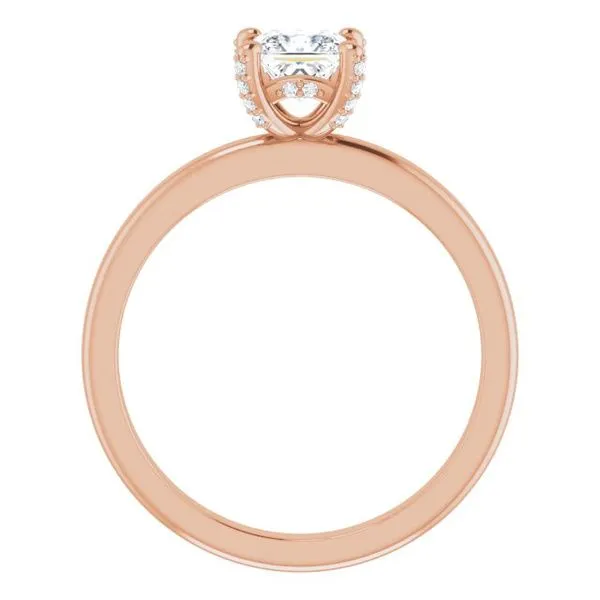 Accented Engagement Ring Image 2 J. Thomas Jewelers Rochester Hills, MI