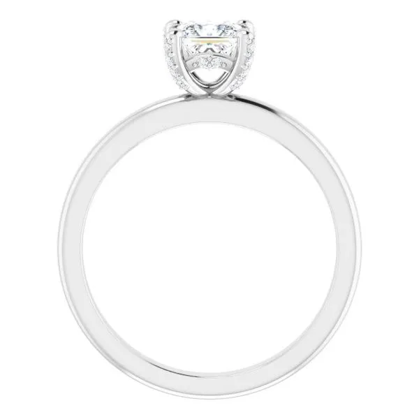 Accented Engagement Ring Image 2 Ocean View Jewelers Millville, DE