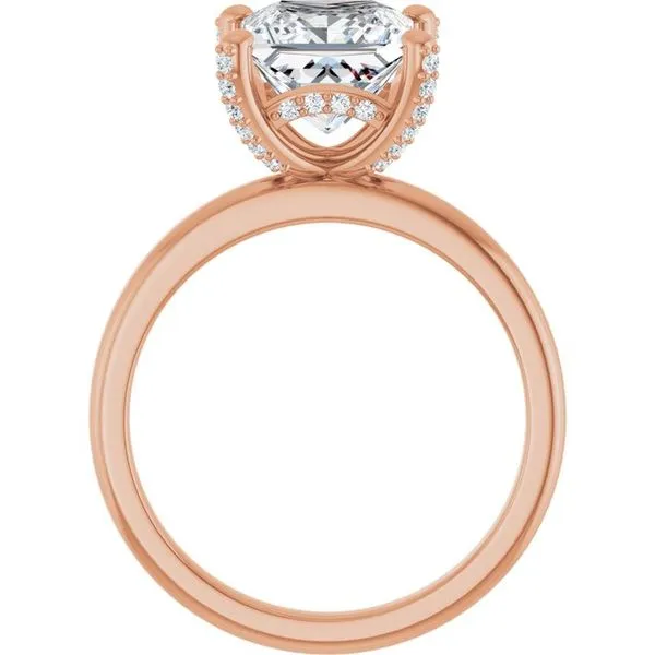 Accented Engagement Ring Image 2 Austin's Fine Diamonds & Jewelry Lyndhurst, NJ