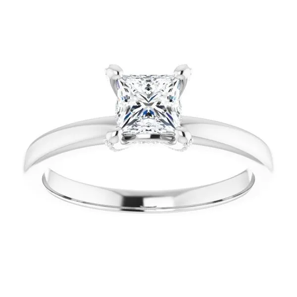 Accented Engagement Ring Image 3 Futer Bros Jewelers York, PA