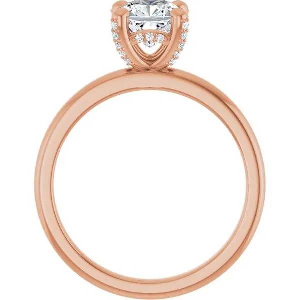 Accented Engagement Ring Image 2 Futer Bros Jewelers York, PA