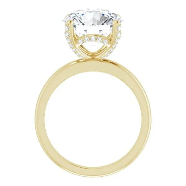 Accented Engagement Ring Image 2 Don's Jewelry & Design Washington, IA