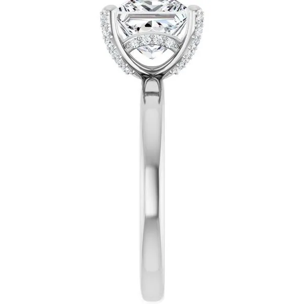 Accented Engagement Ring Image 4 Ocean View Jewelers Millville, DE