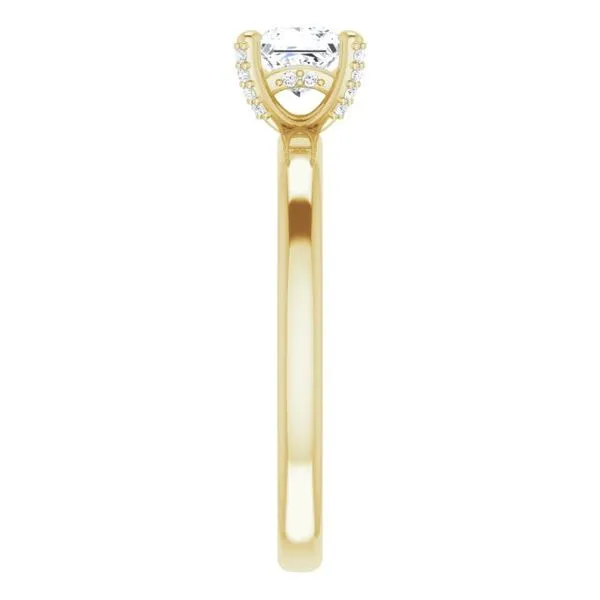 Accented Engagement Ring Image 4 Futer Bros Jewelers York, PA