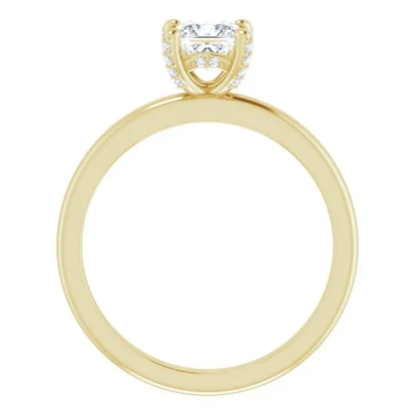 Accented Engagement Ring Image 2 Don's Jewelry & Design Washington, IA