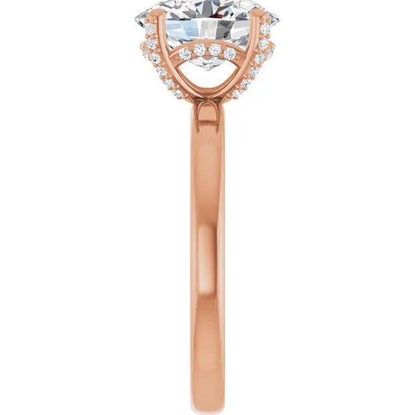 Accented Engagement Ring Image 4 Futer Bros Jewelers York, PA