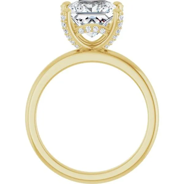 Accented Engagement Ring Image 2 Natale Jewelers Sewell, NJ